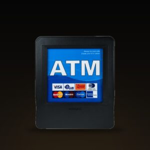 Blue ATM Topper for Nautilus Hyosung